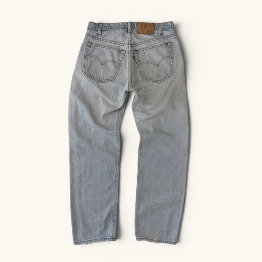 1980s 505 Distressed Denim Jeans