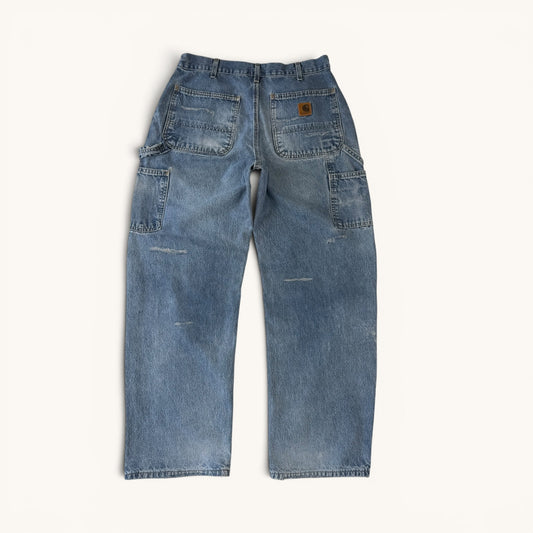 2000s Carhartt Repaired Carpenter Denim Jeans