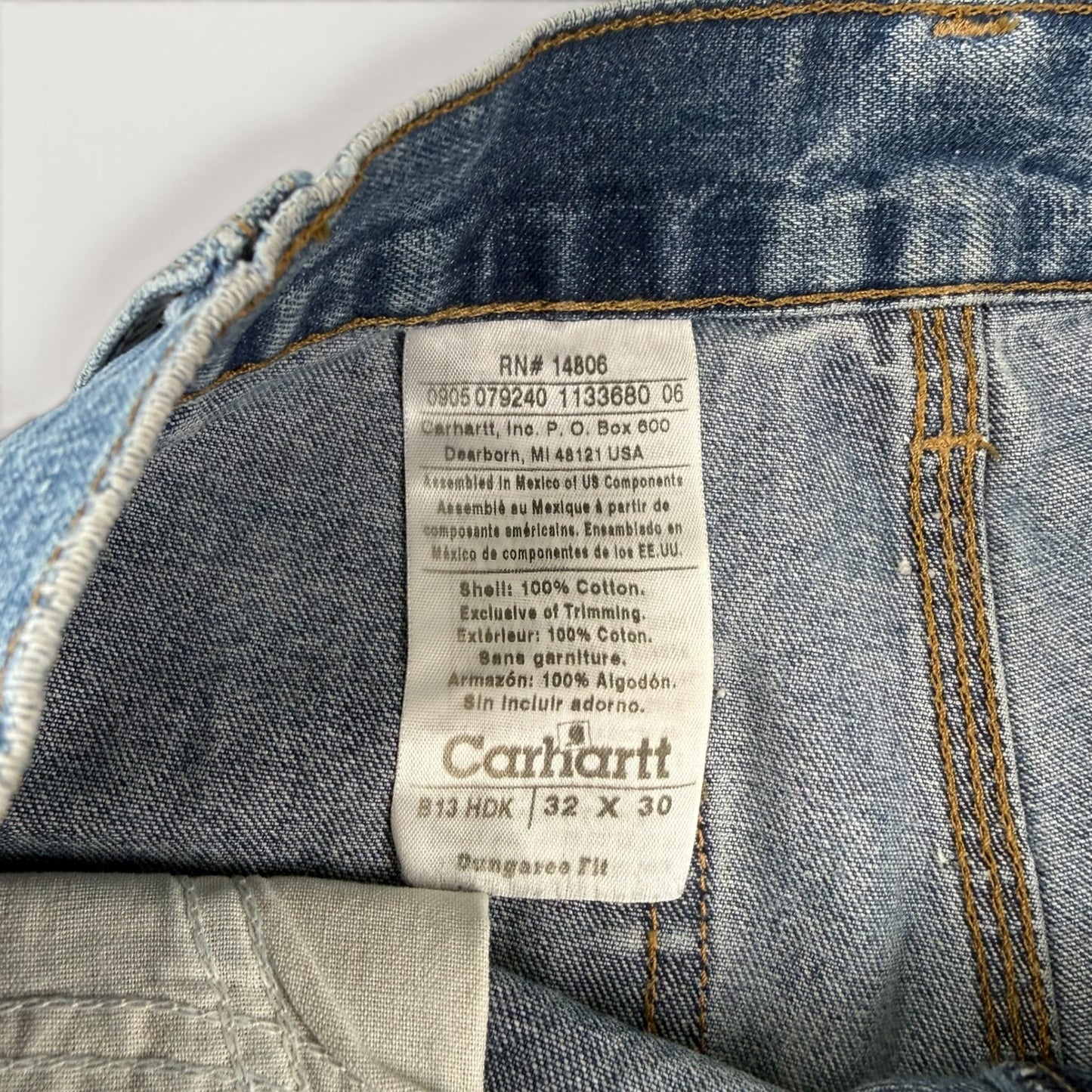 2000s Carhartt Repaired Carpenter Denim Jeans