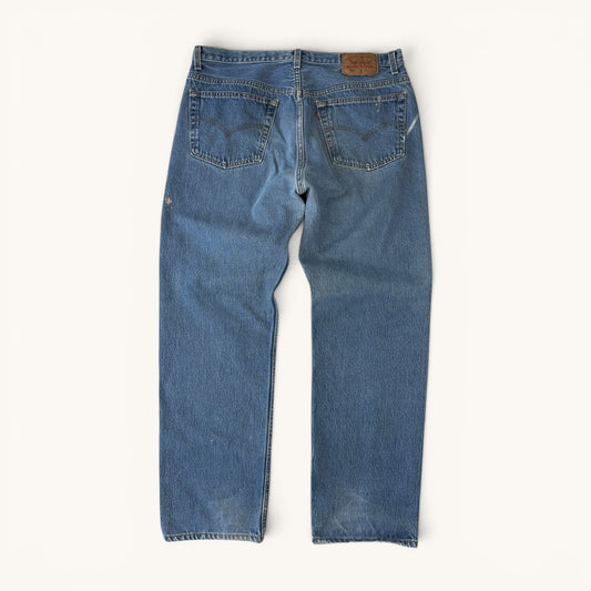 1990 Levis 501 Paint Splatter Denim Jeans