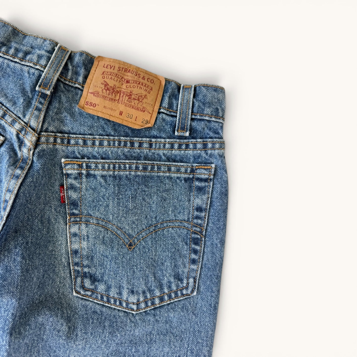 1990s Levis 550 Denim Jeans