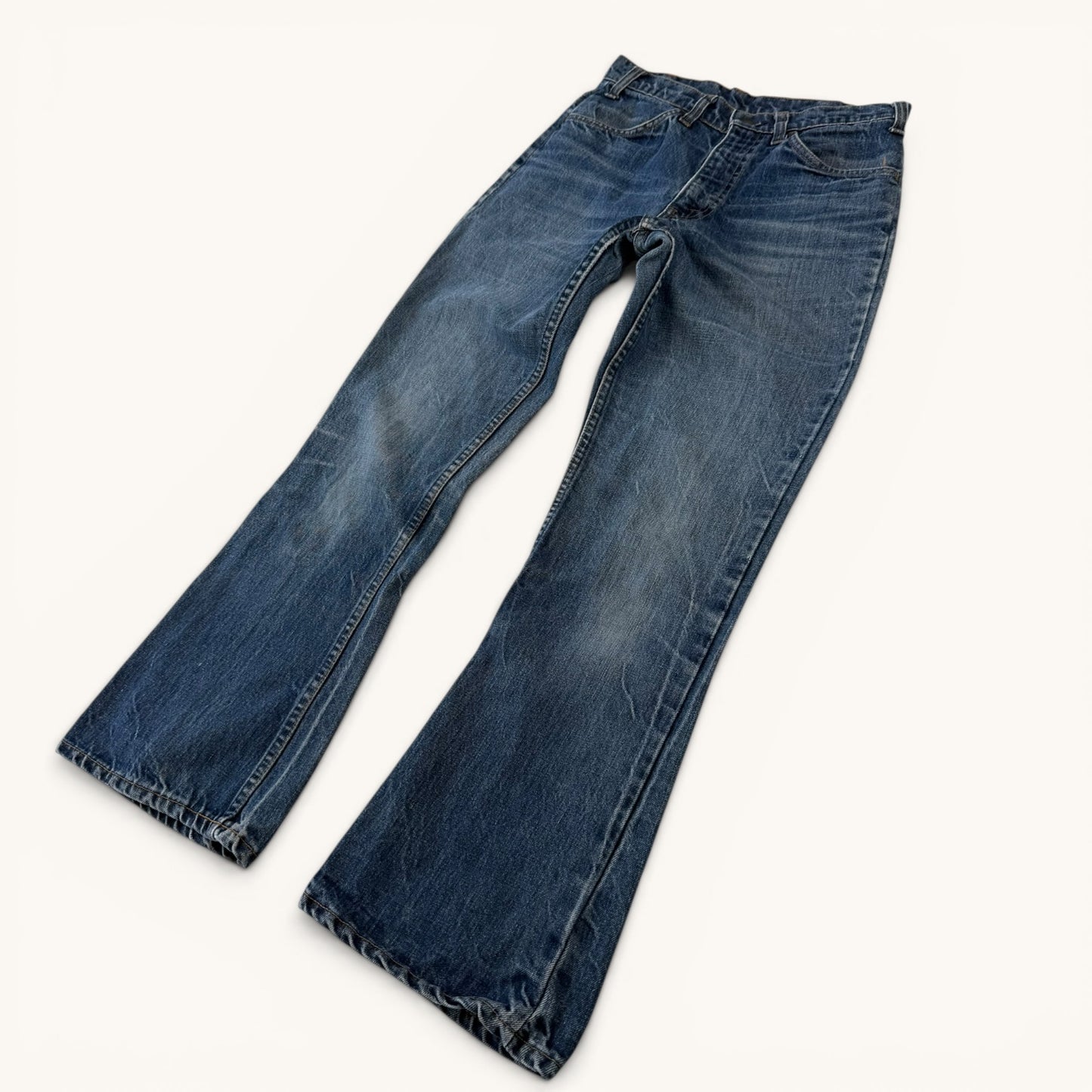 1970s Levis 646 Orange Tab Denim Jeans
