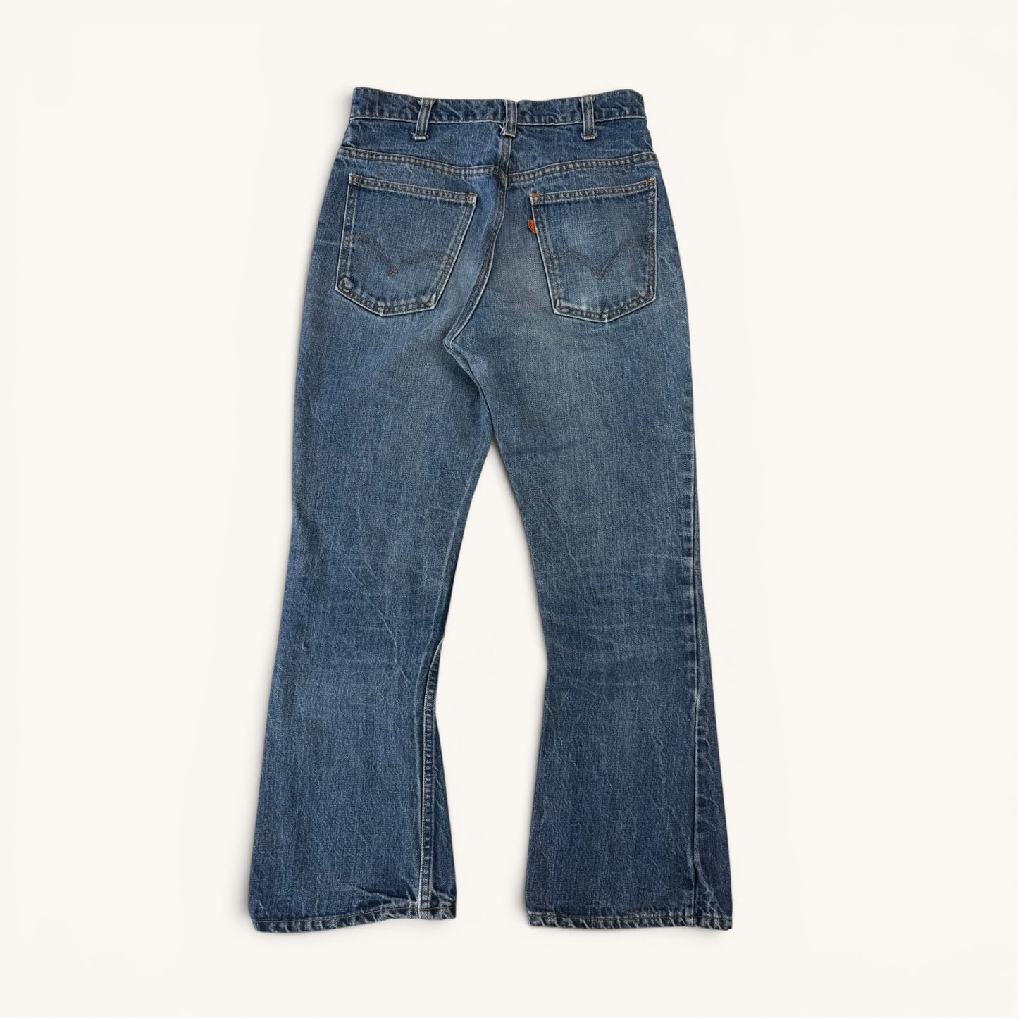 1970s Levis 646 Orange Tab Denim Jeans