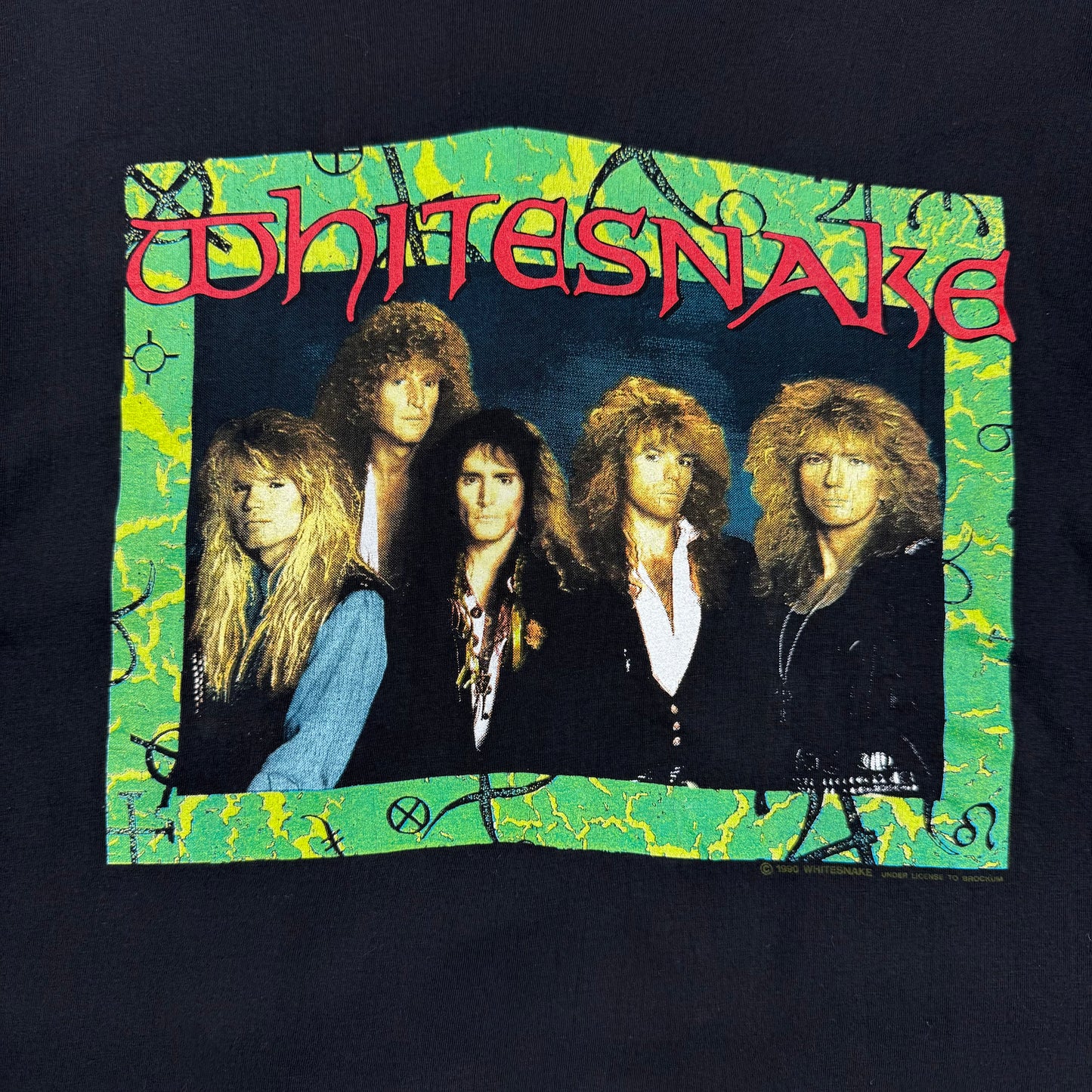 1990 Whitesnake Tour T Shirt