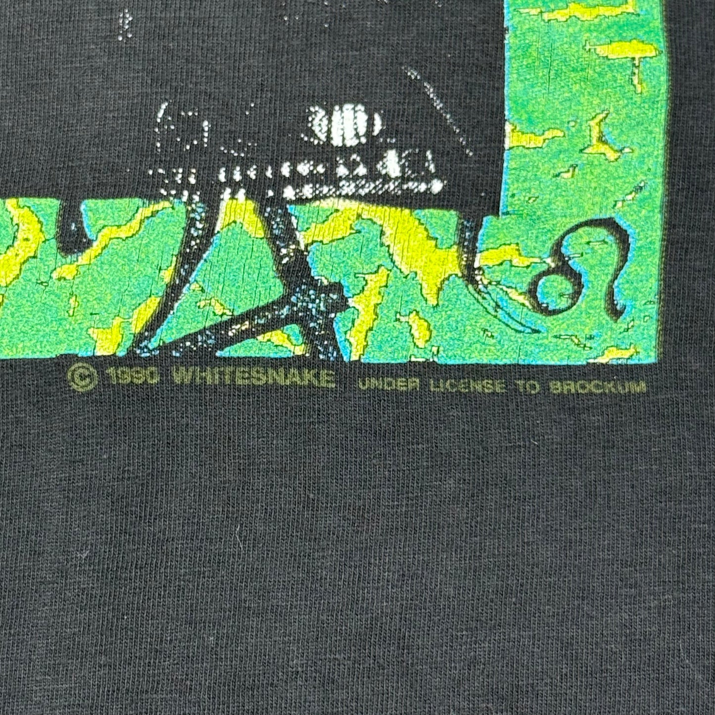 1990 Whitesnake Tour T Shirt