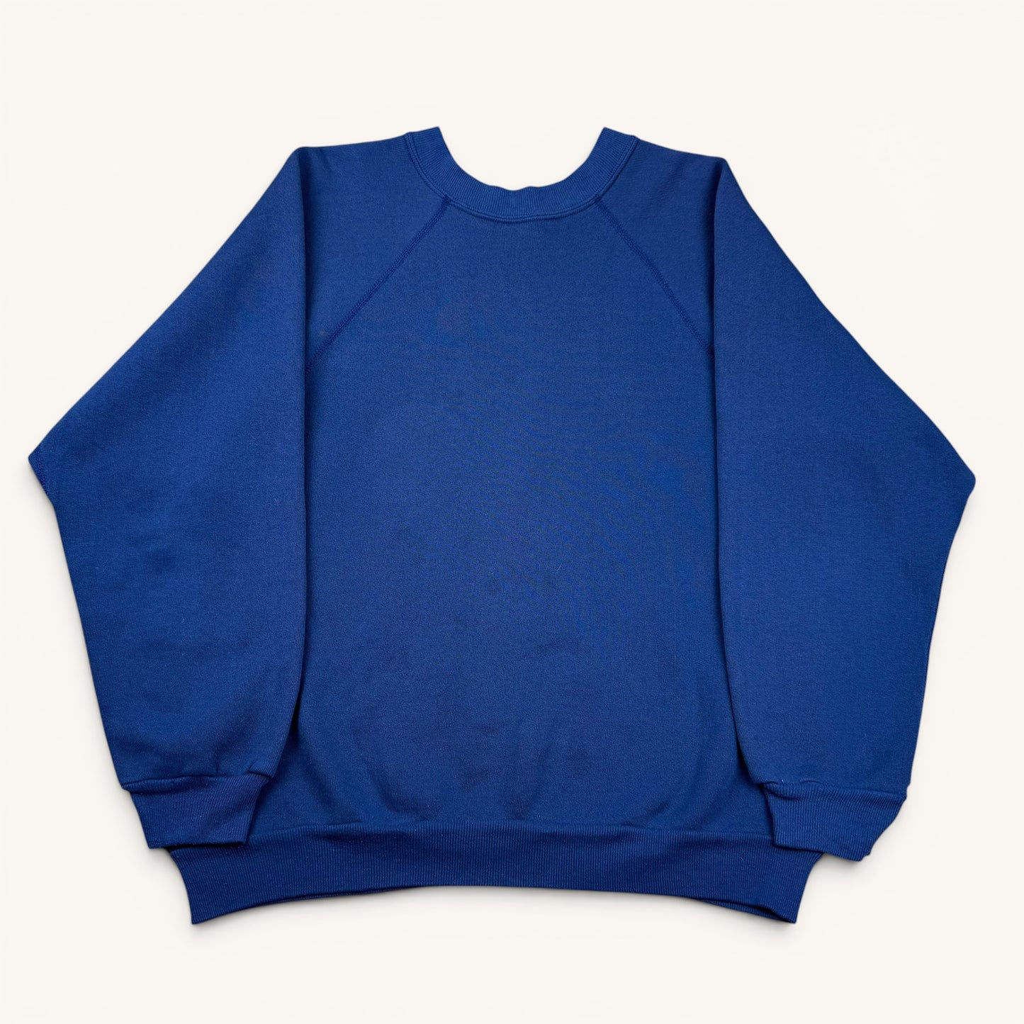 1980s Blue Raglan Sweatshirt