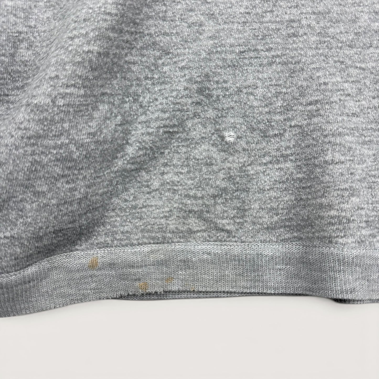 1960s Heather Grey Two Tone Repaired Raglan Sweatshirt