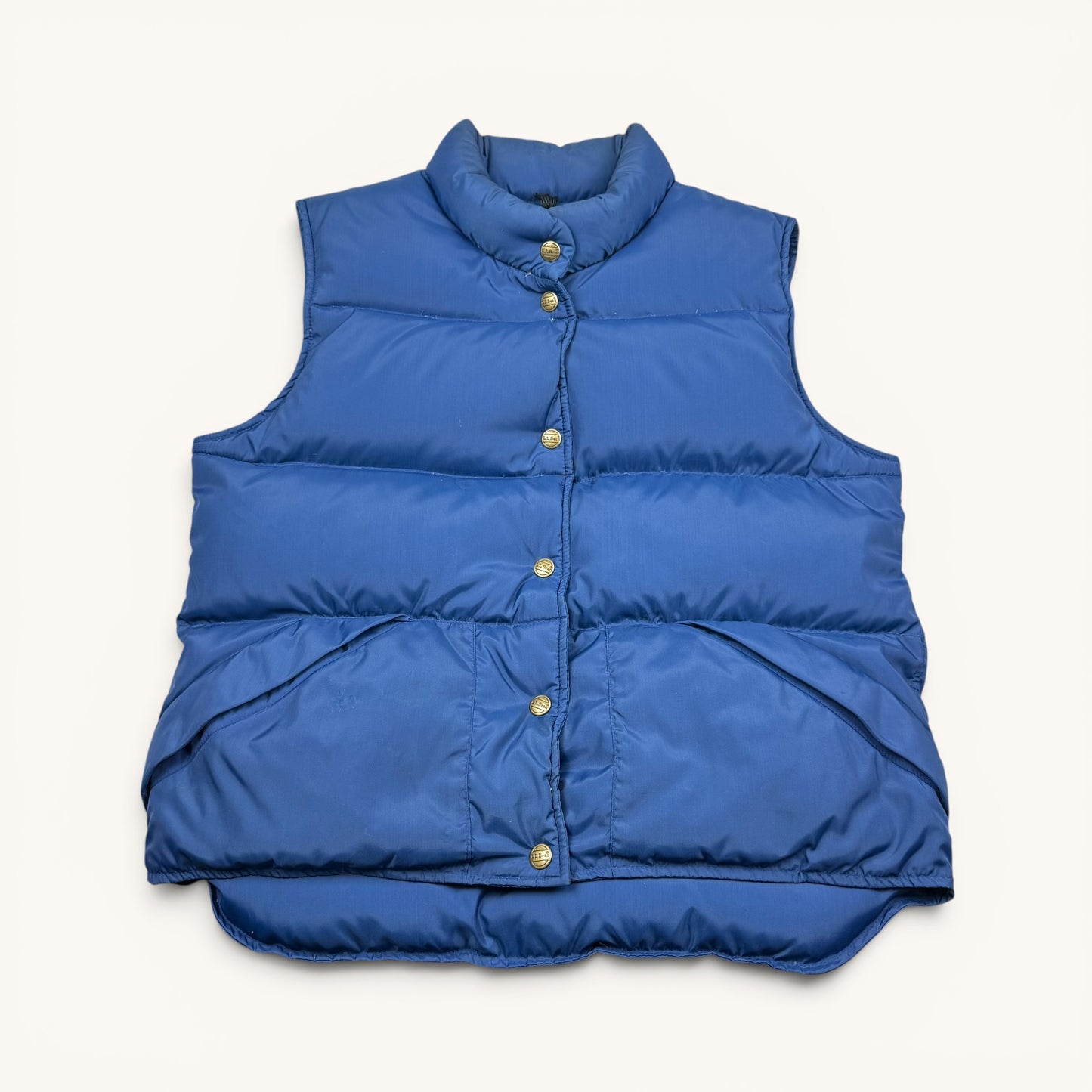 1990s L.L. Bean Blue Puffer Vest