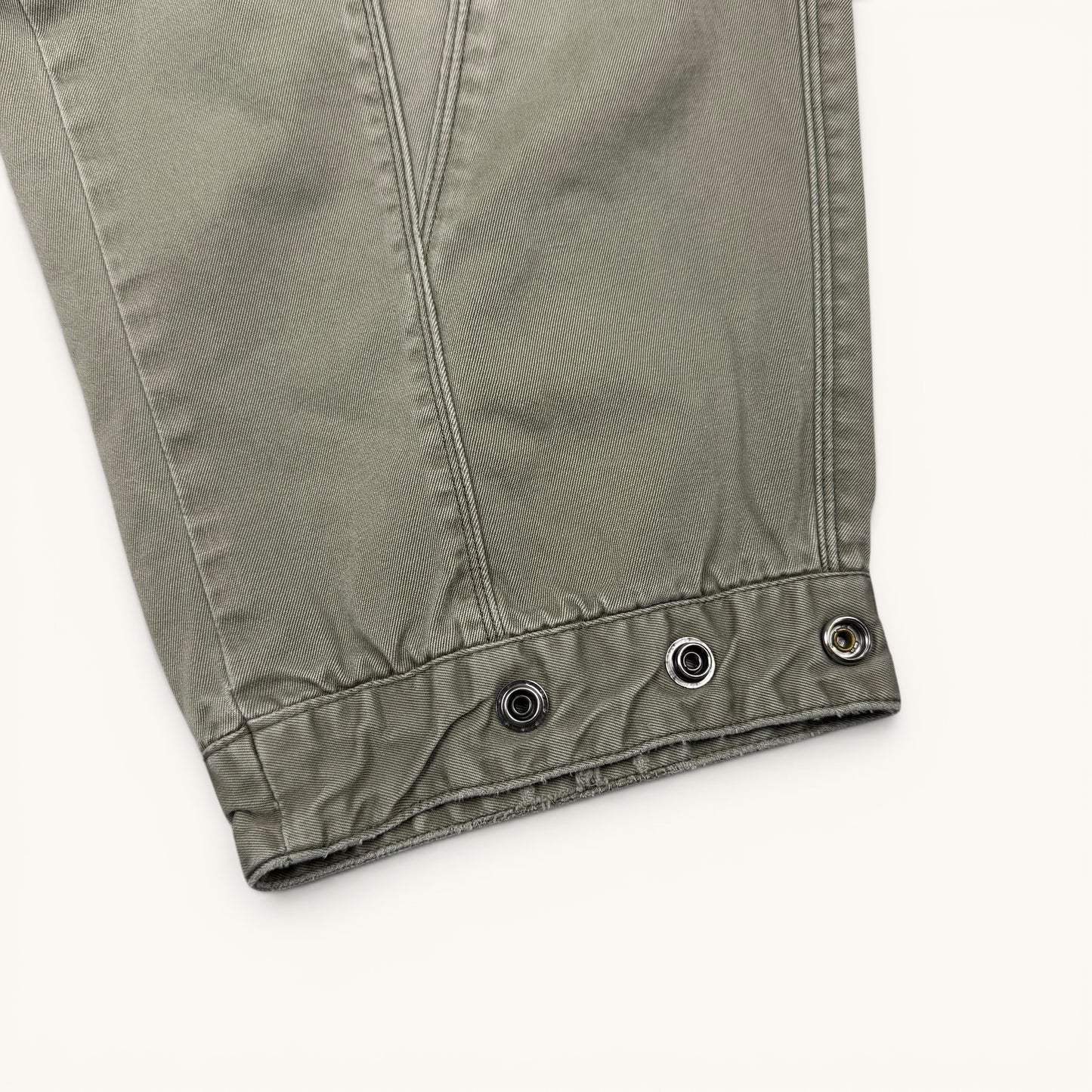 1980s Light Olive  Marithe Francois Girbaud Balloon Pants