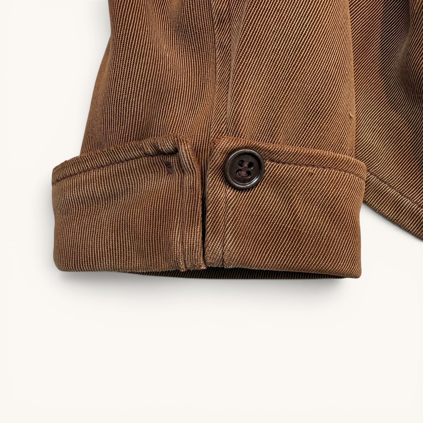 1950s Brown Cotton Twill Duncan Yo-Yo Champion Jacket - Collectible