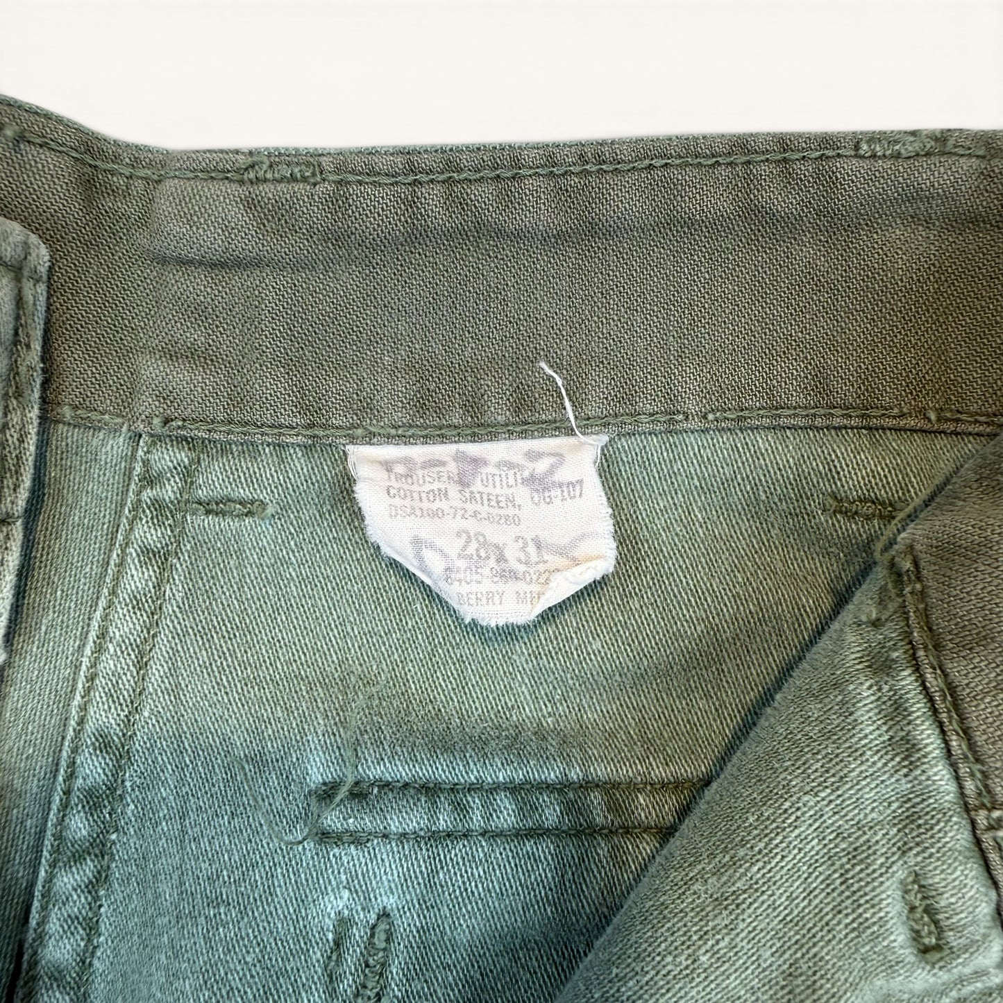 1972 Military Fatigues OG-107