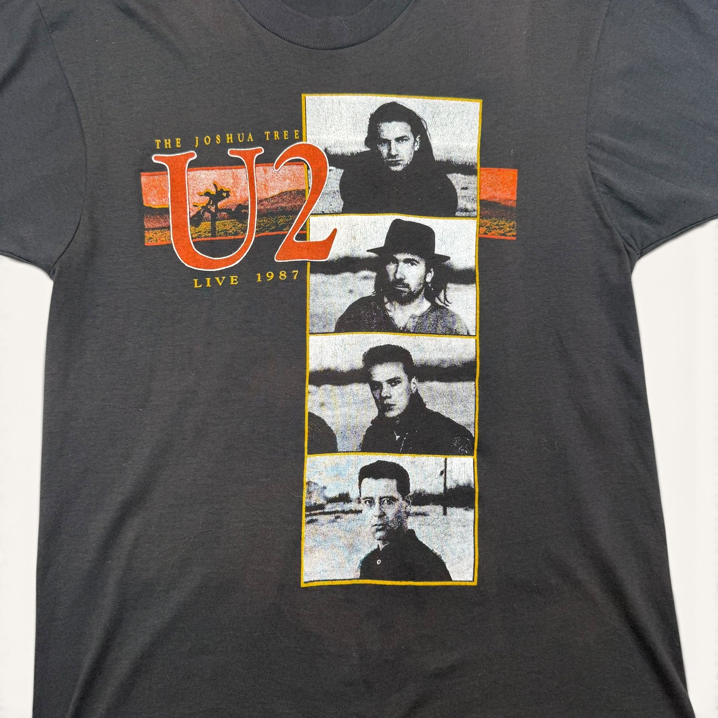 1987 U2 Joshua Tree Tour T Shirt